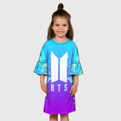 Детское платье 3D BTS butterflies - фото 2