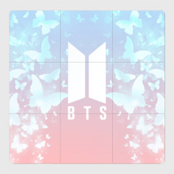 Магнитный плакат 3Х3 BTS butterflies