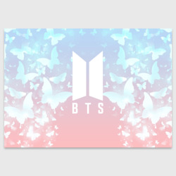 Поздравительная открытка BTS butterflies