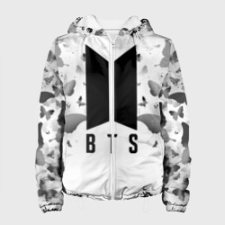 Женская куртка 3D BTS butterflies