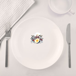 Набор: тарелка + кружка Барабанщик - фото 2