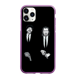 Чехол для iPhone 11 Pro Max матовый Pulp Fiction - Art 3