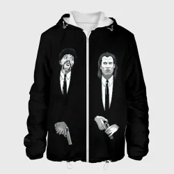 Мужская куртка 3D Pulp Fiction - Винсент и Джулес