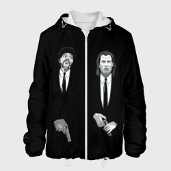 Мужская куртка 3D Pulp Fiction - Винсент и Джулес