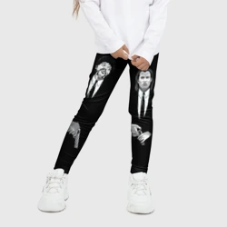 Детские леггинсы 3D Pulp Fiction - Винсент и Джулес - фото 2