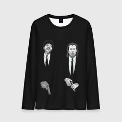 Мужской лонгслив 3D Pulp Fiction - Винсент и Джулес