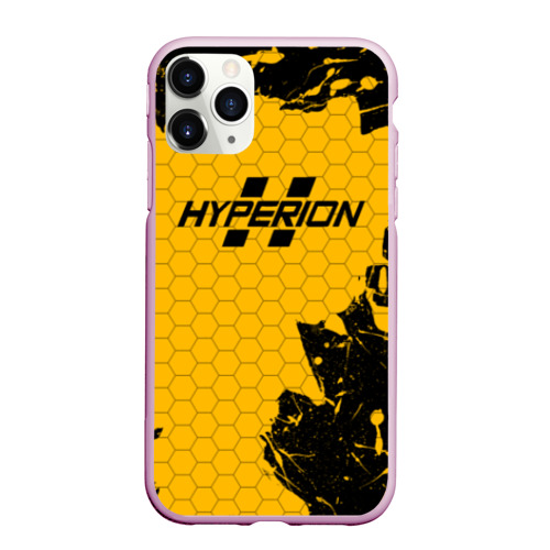 Чехол для iPhone 11 Pro Max матовый Borderlands hyperion, цвет розовый