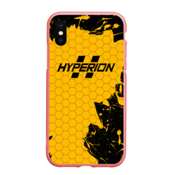 Чехол для iPhone XS Max матовый Borderlands hyperion