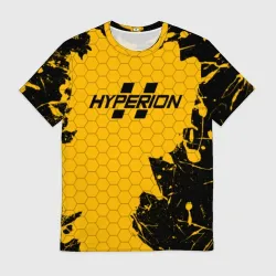 Мужская футболка 3D Borderlands hyperion