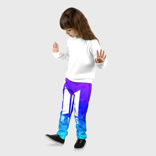 Детские брюки 3D BTS , цвет 3D печать - фото 3