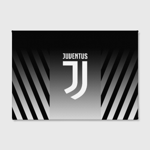 Холст прямоугольный JUVENTUS, цвет 3D печать - фото 2