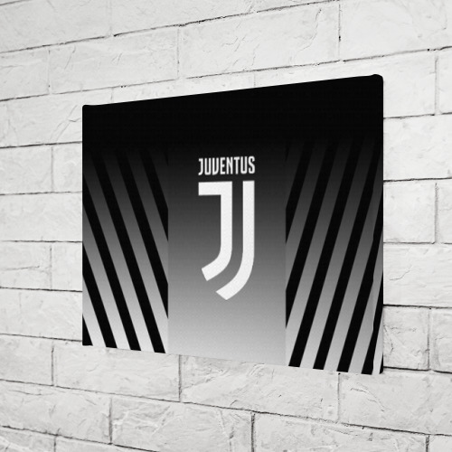 Холст прямоугольный JUVENTUS, цвет 3D печать - фото 3