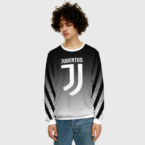 Мужской свитшот 3D JUVENTUS, цвет белый - фото 3