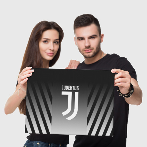 Холст прямоугольный JUVENTUS, цвет 3D печать - фото 5