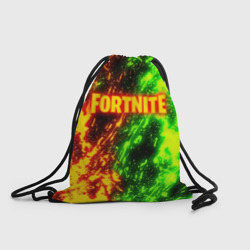 Рюкзак-мешок 3D Fortnite toxic flame