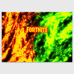 Поздравительная открытка Fortnite toxic flame
