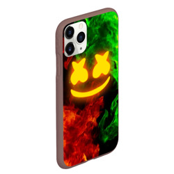 Чехол для iPhone 11 Pro Max матовый Marshmello toxic Маршмелло токсик - фото 2