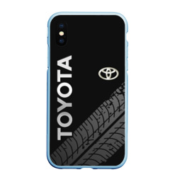 Чехол для iPhone XS Max матовый Toyota
