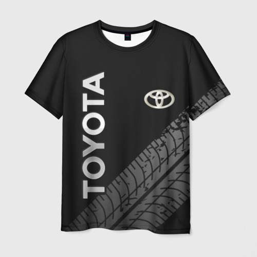 Мужская футболка 3D Toyota, цвет 3D печать