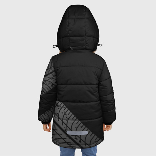 Зимняя куртка для девочек 3D Toyota, цвет черный - фото 4