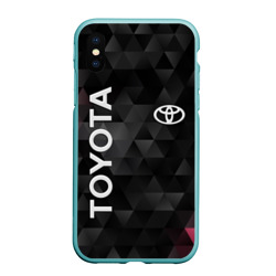 Чехол для iPhone XS Max матовый Toyota