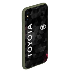 Чехол для iPhone XS Max матовый Toyota - фото 2