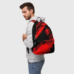 Рюкзак 3D Cyberpunk 2077 samurai - фото 3