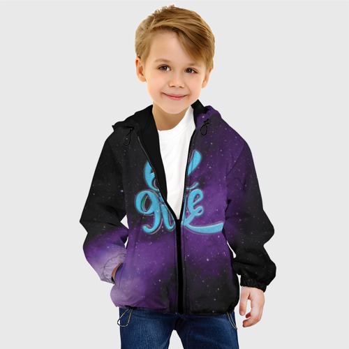Детская куртка 3D Space 69, цвет черный - фото 3