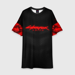 Детское платье 3D Костюм Cyberpunk 2077 Киберпанк 2077