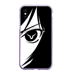 Чехол для iPhone XS Max матовый Gode geass глаз лелуша