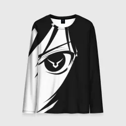 Мужской лонгслив 3D Gode geass глаз лелуша