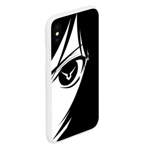 Чехол для iPhone XS Max матовый Gode geass глаз лелуша - фото 3