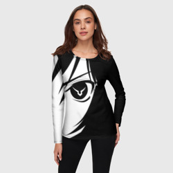 Женский лонгслив 3D Gode geass глаз лелуша - фото 2