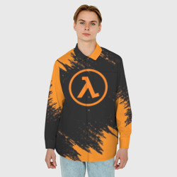 Мужская рубашка oversize 3D Half-life - фото 2