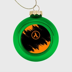 Ёлочный шар стеклянный/пластиковый Half-life