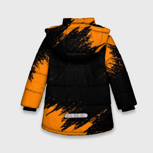 Зимняя куртка для девочек 3D Half-life, цвет светло-серый - фото 2
