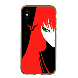 Чехол для iPhone XS Max матовый Code geass силуэт