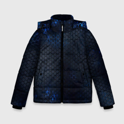 Зимняя куртка для мальчиков 3D Стальная броня steel armour