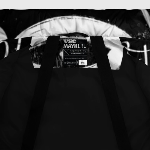 Женская зимняя куртка Oversize Новая визуальная культура, цвет черный - фото 7