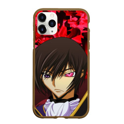 Чехол для iPhone 11 Pro Max матовый Gode geass textured