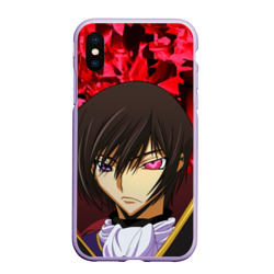 Чехол для iPhone XS Max матовый Gode geass textured