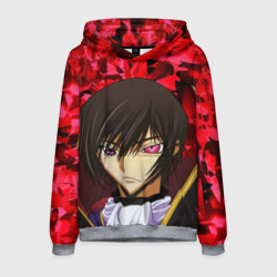 Мужская толстовка 3D Gode geass textured