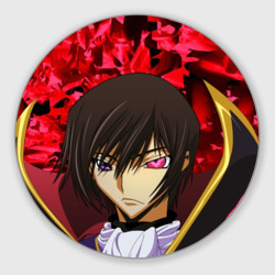 Круглый коврик для мышки Gode geass textured