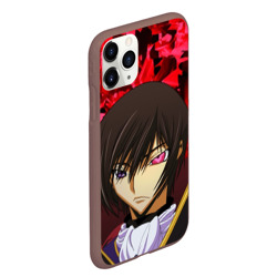 Чехол для iPhone 11 Pro Max матовый Gode geass textured - фото 2