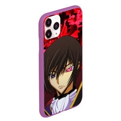 Чехол для iPhone 11 Pro Max матовый Gode geass textured - фото 2