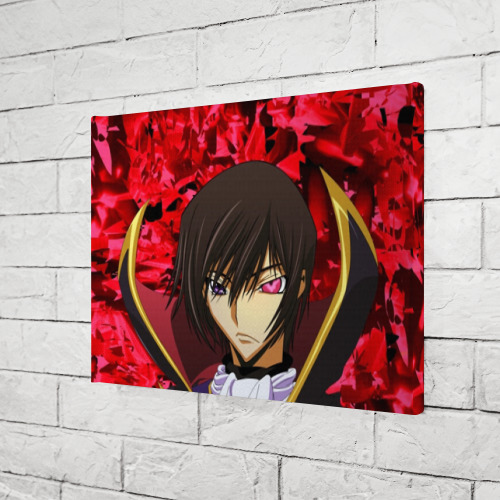 Холст прямоугольный Gode geass textured, цвет 3D печать - фото 3