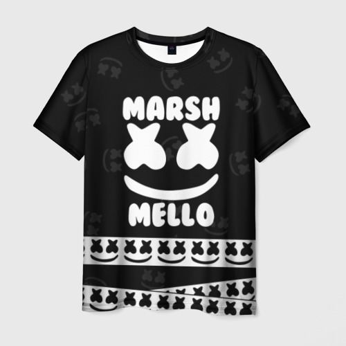 Мужская футболка 3D Marshmello 6