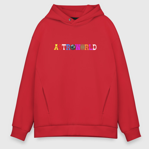 Astroworld hoodie red 2025