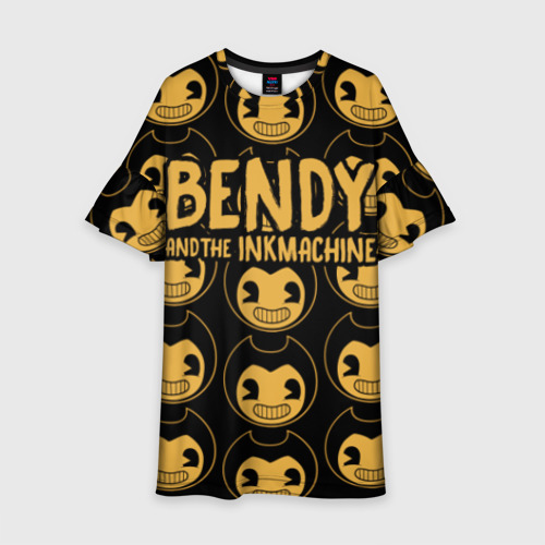 Детское платье 3D Bendy And The Ink Machine 35, цвет 3D печать