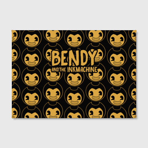 Холст прямоугольный Bendy And The Ink Machine 35, цвет 3D печать - фото 2